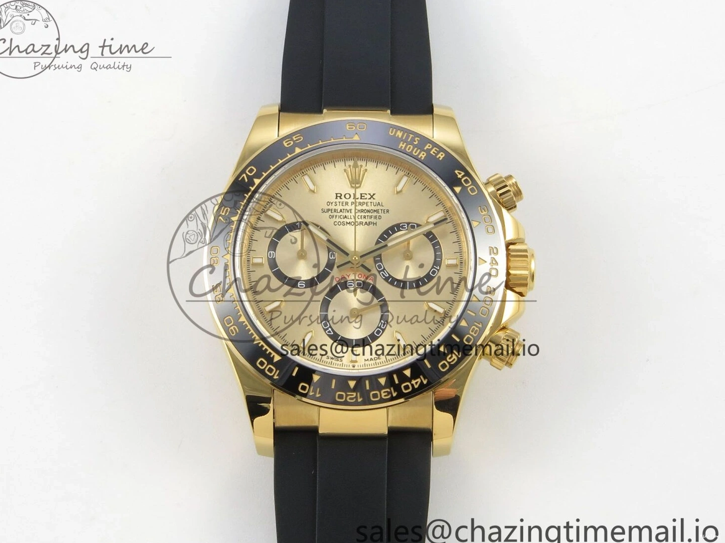 MiroTime 1223 Breathable Daytona 126518 YG Clean 1:1 Best Edition YG Dial on Oysterflex Strap DD 237